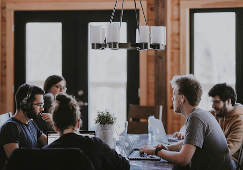 Team social gathering