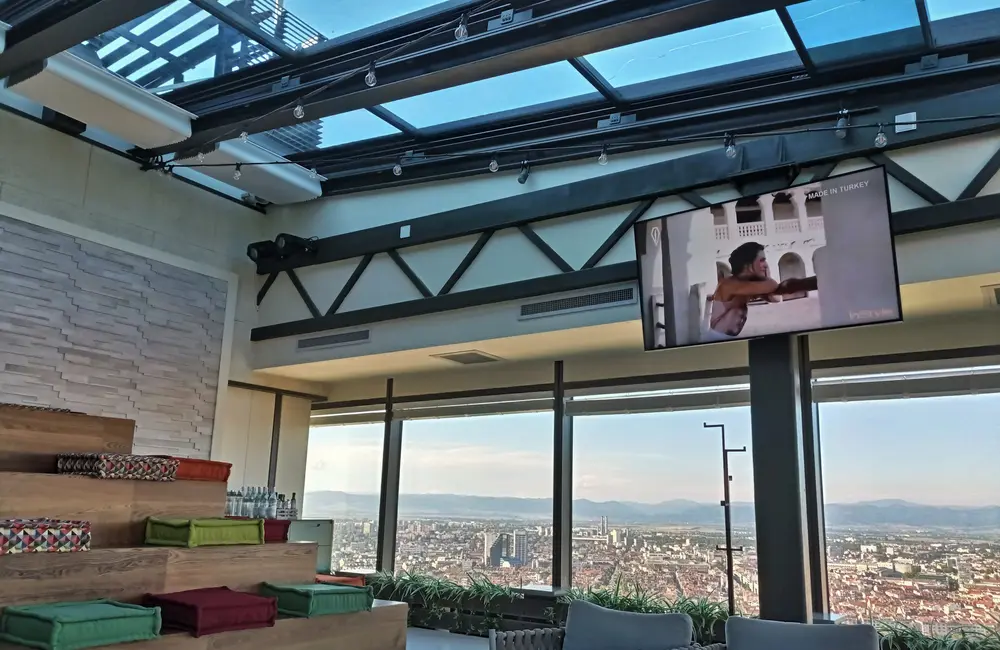 Meeting room overlooking Sofia