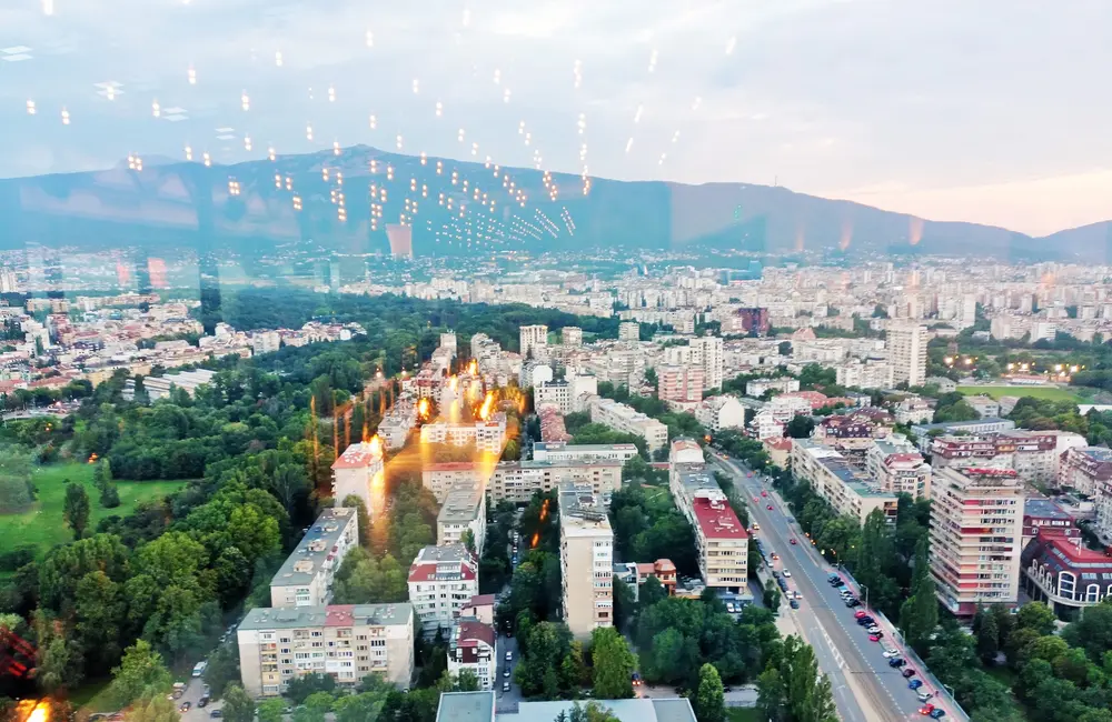 South Park and Vitosha mountain